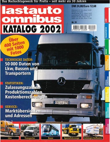 2002 LASTAUTO OMNIBUS JAHRBUCH 31 DEUTSCH 