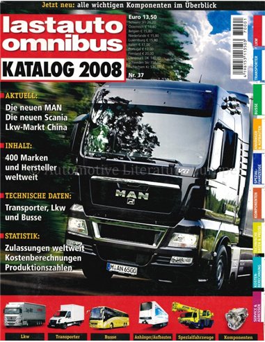 2008 LASTAUTO OMNIBUS JAHRBUCH 37 DEUTSCH 