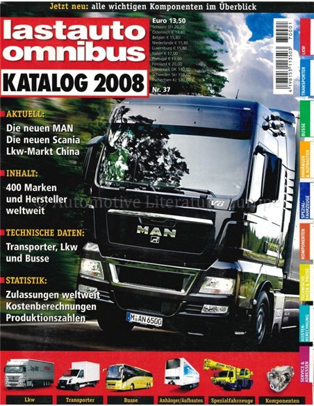 2008 LASTAUTO OMNIBUS YEARBOOK 37 GERMAN