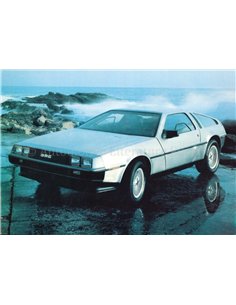 1981 DELOREAN DMC-12  PROSPEKT ENGLISCH 2
