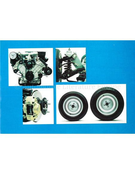 1981 DELOREAN DMC-12 BROCHURE ENGELISH 