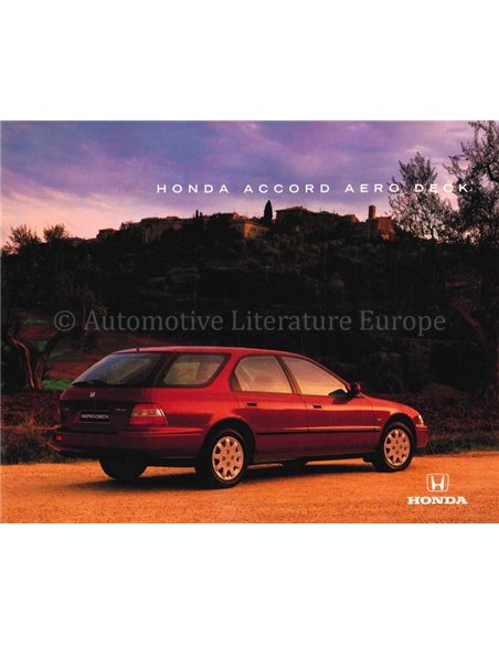 1994 HONDA ACCORD AERO DECK BROCHURE GERMAN