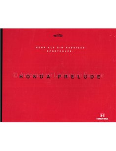 1995 HONDA PRELUDE BROCHURE DUITS