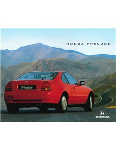 1993 HONDA PRELUDE BROCHURE GERMAN