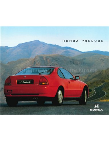1993 HONDA PRELUDE BROCHURE GERMAN