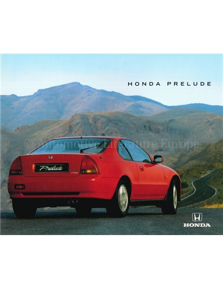 1993 HONDA PRELUDE PROSPEKT DEUTSCH