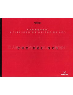 1995 HONDA CRX BROCHURE DUITS