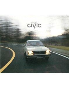 1973 HONDA CIVIC BROCHURE DUTCH