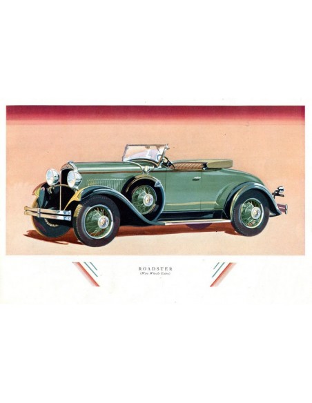 1929 DODGE BROTHERS SIX BROCHURE ENGELS USA