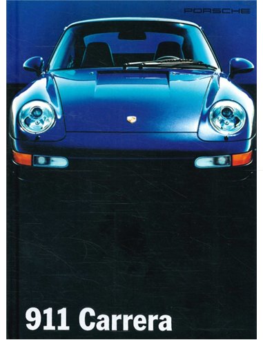 1995 PORSCHE 911 CARRERA HARDBACK BROCHURE GERMAN