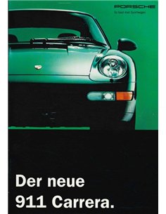 1994 PORSCHE 911 CARRERA BROCHURE GERMAN