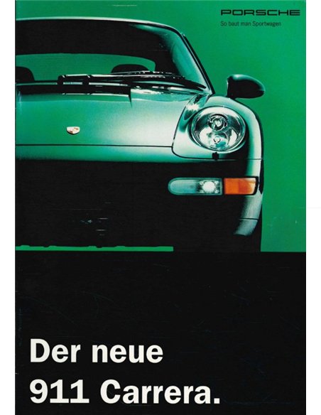 1994 PORSCHE 911 CARRERA BROCHURE GERMAN