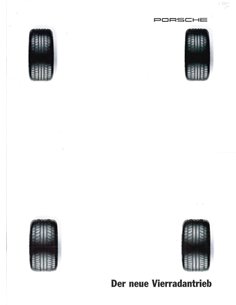 1995 PORSCHE 911 CARRERA 4 BROCHURE DUITS
