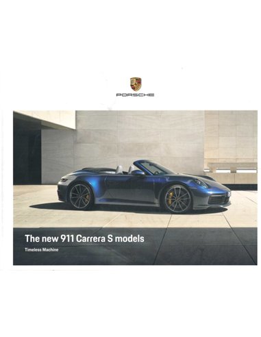 2020 PORSCHE 911 CARRERA S HARDCOVER BROCHURE ENGELS