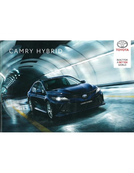 2019 TOYOTA CAMRY BROCHURE ENGELS