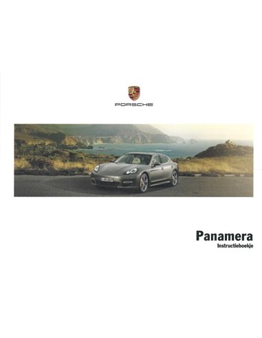 2012 PORSCHE PANAMERA BETRIEBSANLEITUNG NIEDERLÄNDISCH