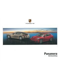 2011 PORSCHE PANAMERA OWNERS MANUAL GERMAN