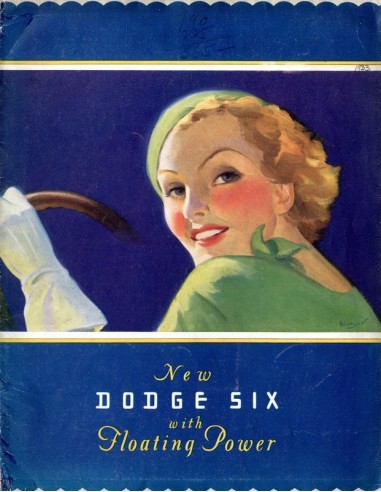 1933 DODGE SIX BROCHURE ENGELS USA