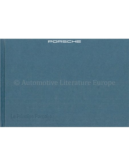 2024 PORSCHE HET PRINCIPE BROCHURE FRANS