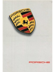 1995 PORSCHE PROGRAMM PROSPEKT DEUTSCH