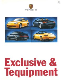 1999 PORSCHE EXCLUSIVE | TEQUIPMENT BROCHURE GERMAN