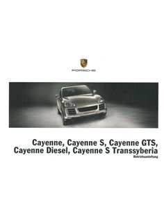 2010 PORSCHE CAYENNE INSTRUCTIEBOEKJE DUITS