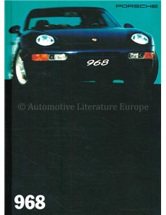 1994 PORSCHE 968 HARDCOVER BROCHURE FRENCH