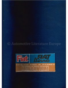 1967 FIAT DINO SPARE PARTS CATALOG MULTI