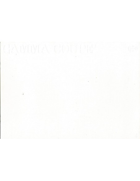 1979 LANCIA GAMMA COUPE BROCHURE ENGELS