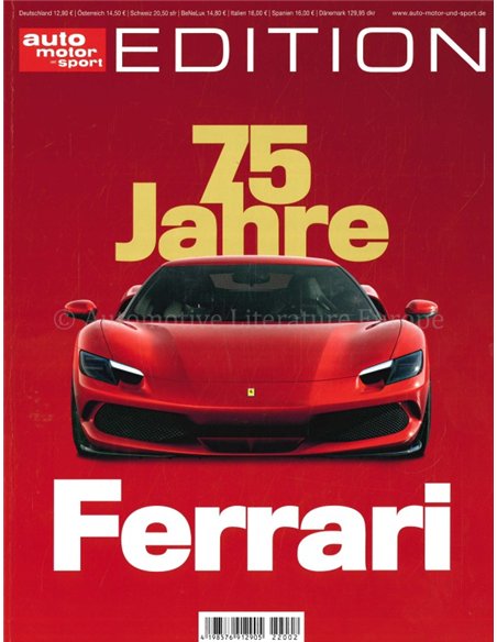 75 JAHRE FERRARI, AUTO MOTOR UND SPORT EDITION