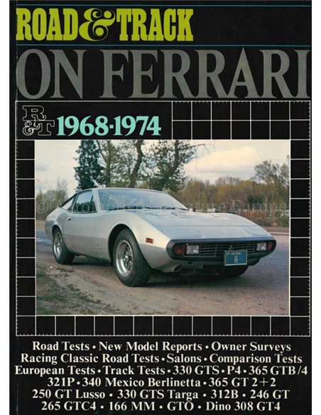ROAD & TRACK ON FERRARI 1968-1974 