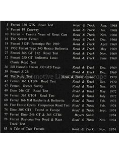 ROAD & TRACK ON FERRARI 1968-1974  2