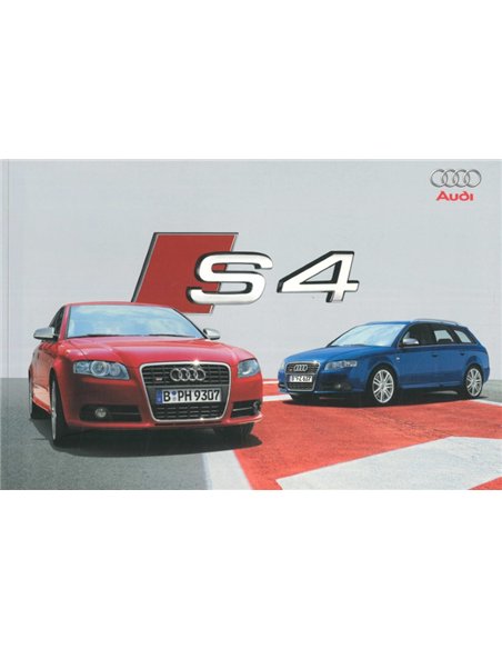 2007 AUDI S4 BROCHURE GERMAN