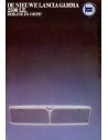 1981 LANCIA GAMMA BERLINA & COUPE BROCHURE NEDERLANDS