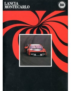 1976 LANCIA BETA MONTECARLO BROCHURE ENGELS