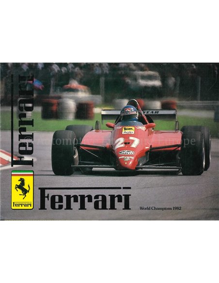 1983 FERRARI PROGRAMM PROSPEKT UK