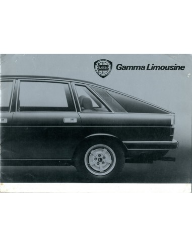 1978 LANCIA GAMMA BERLINA BROCHURE DUITS