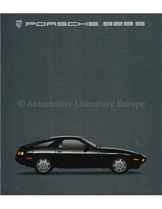 1985 PORSCHE 928 S BROCHURE ENGLISH (US)