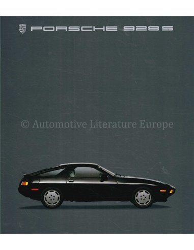 1985 PORSCHE 928 S BROCHURE ENGELS (USA)