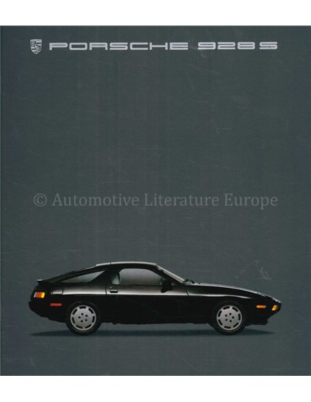 1985 PORSCHE 928 S BROCHURE ENGLISH (US)