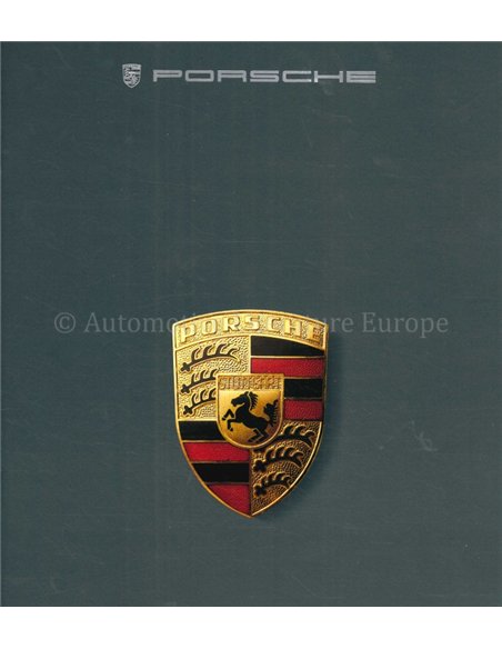 1985 PORSCHE PROGRAMM PROSPEKT ENGLISCH (USA)