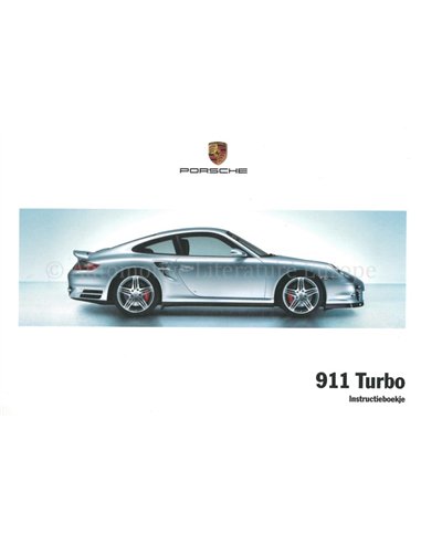 2009 PORSCHE 911 TURBO BETRIEBSANLEITUNG NIEDERLÄNDISCH