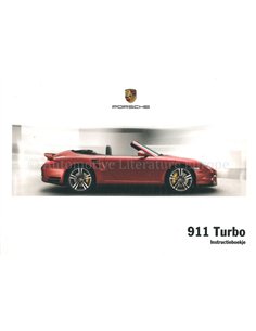 2010 PORSCHE 911 TURBO BETRIEBSANLEITUNG NIEDERLÄNDISCH