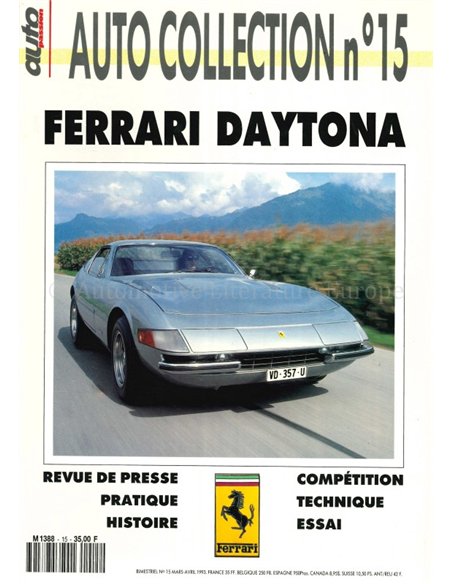 1993 AUTO COLLECTION MAGZINE 15 FRANS