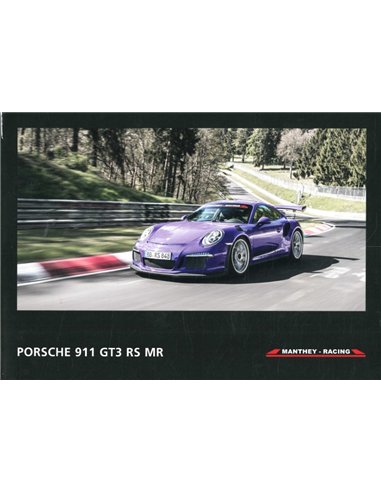 2016 PORSCHE 911 GT3 RS MR PROSPEKT DEUTSCH