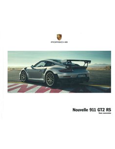 2010 PORSCHE 911 GT2 RS HARDCOVER PROSPEKT FRANZÖSISCH 
