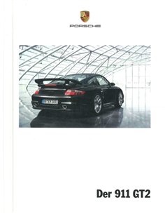 2009 PORSCHE 911 GT2 HARDBACK BROCHURE GERMAN 2