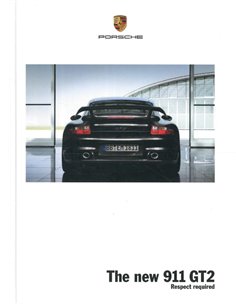2008 PORSCHE 911 GT2 HARDCOVER BROCHURE ENGELS