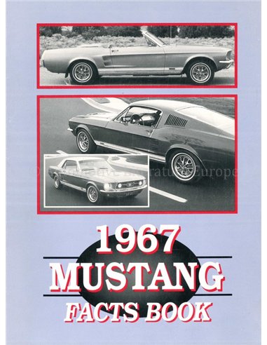 1967 MUSTANG  FACTS BOOK
