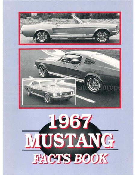1967 MUSTANG  FACTS BOOK
